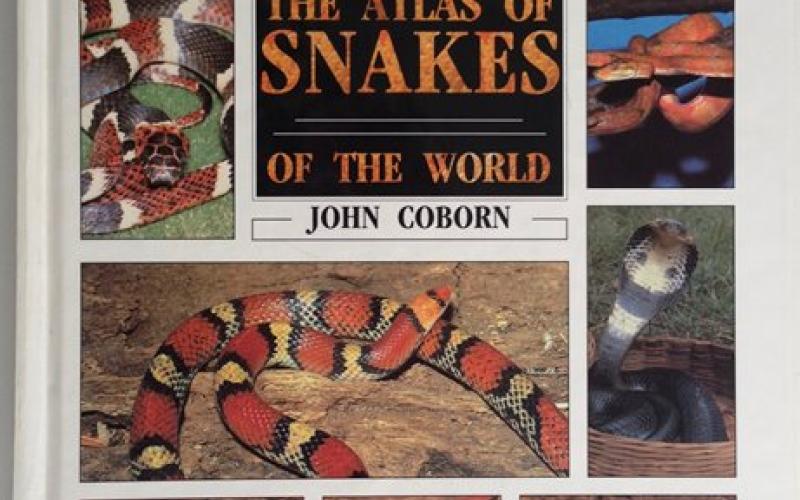 Front Cover of The Atlas of Snakes of the World by John Coborn