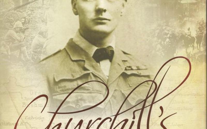 Front cover of Churchill's South Africa by Chris Schoeman