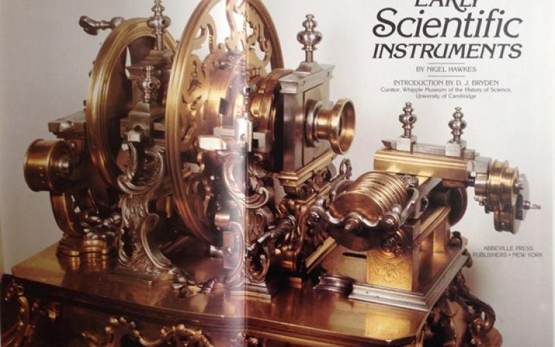 Title page of Early Scientific Instruments by Nigel Hawkes