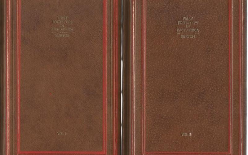Front Covers of First Footsteps in East Africa or, an Exploration of Harar by Richard F Burton 
