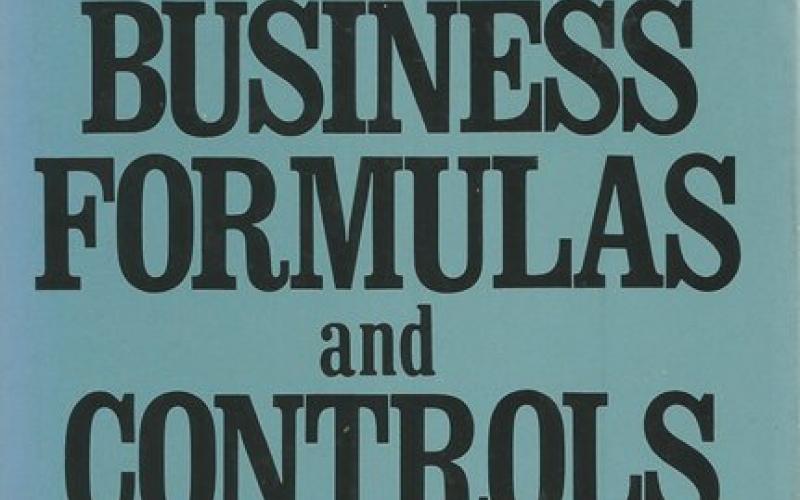 Front Cover of Handbook of Business Formulas and Controls by Spencer A Tucker